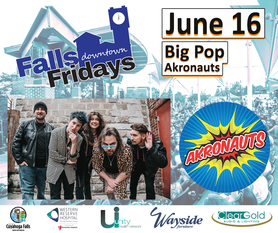 Falls Downtown Friday Big Pop Downtown Cuyahoga Falls