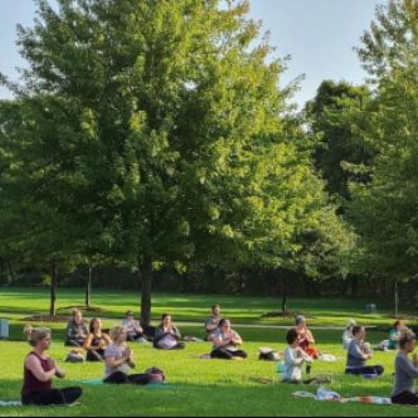 Yoga in the Park  Downtown Cuyahoga Falls