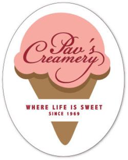 Pav's Creamery Logo