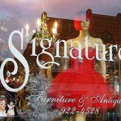 Signature Antiques & Vintage Clothing Logo